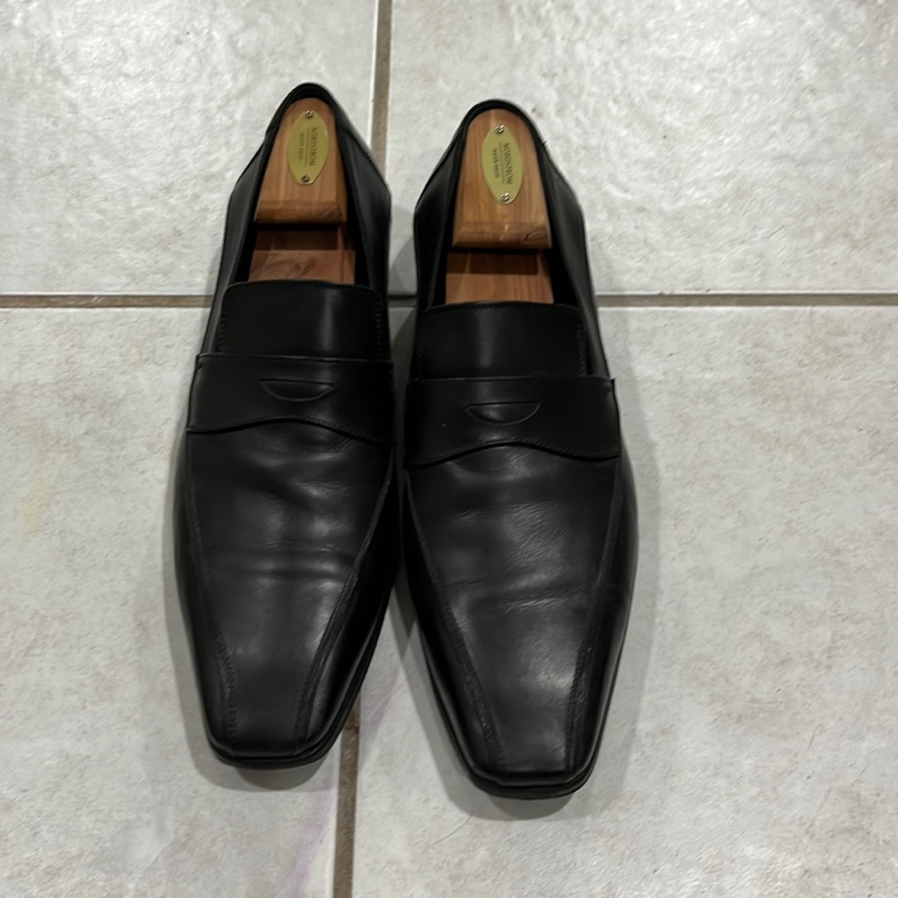 Black Christian Dior loafers